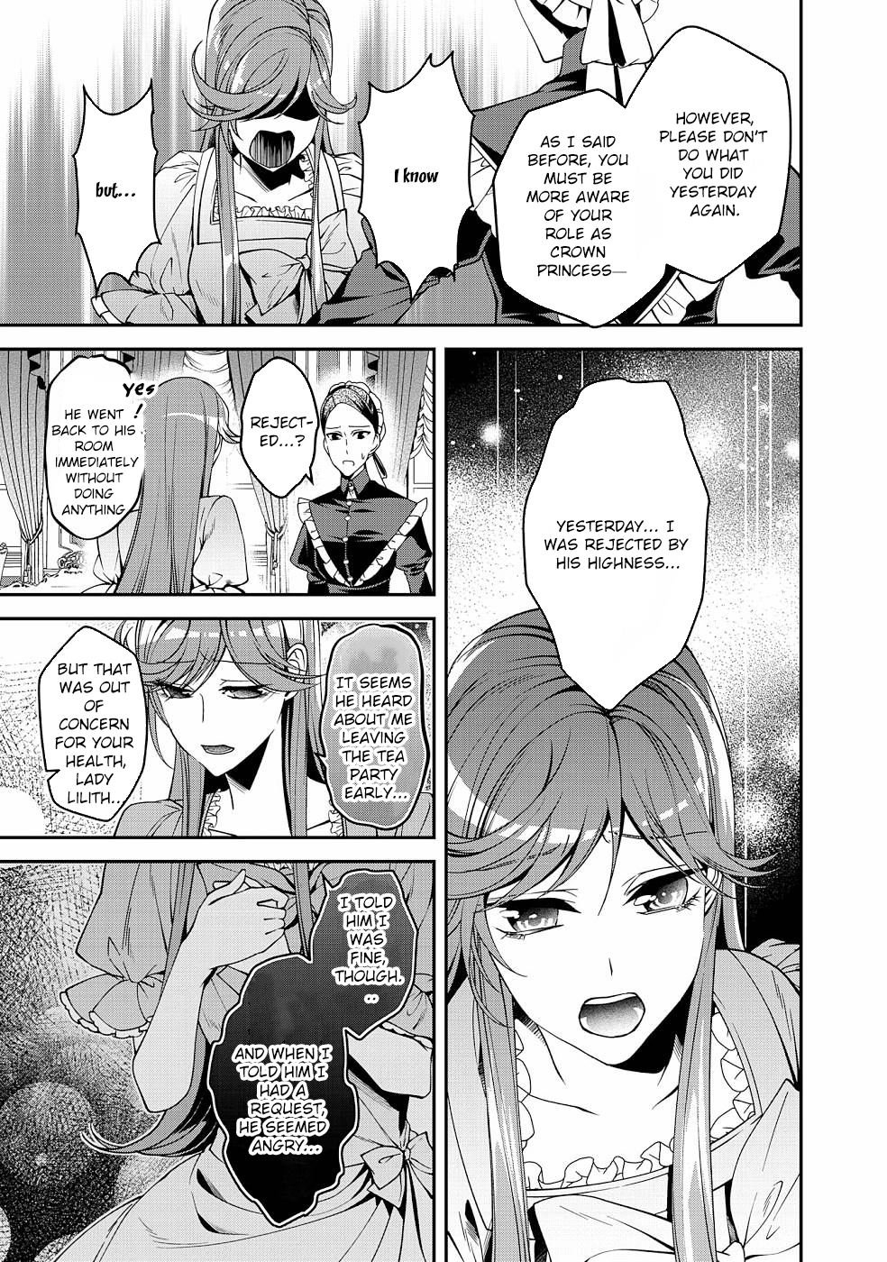 Crimson Shinigami suffered from sleeping princess Chapter 15 Page 13